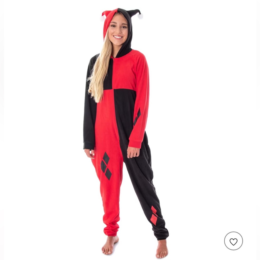 Womens Harley Quinn One Piece S/M new